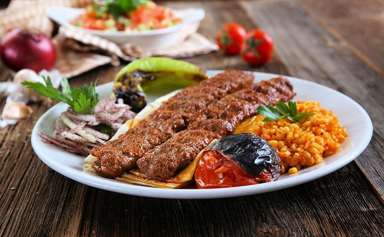 Turkish Cusine Adana Kebab